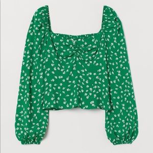 H&M Puff Sleeve Blouse